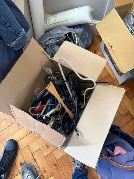 Photo of free Assorted coat hangers (Twickenham) #1