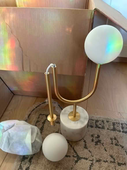 Photo of free Broken lamp (repairable?) (Coulsdon South CR5) #1
