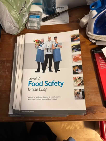 Photo of free Food safety books (Limehouse E14) #1