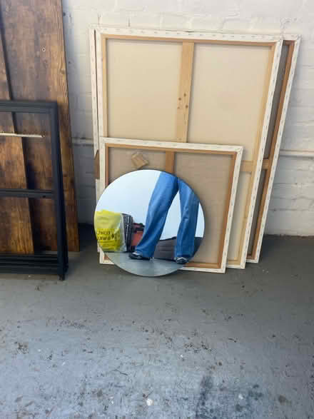 Photo of free Habitat circle mirror (Camden NW1) #1