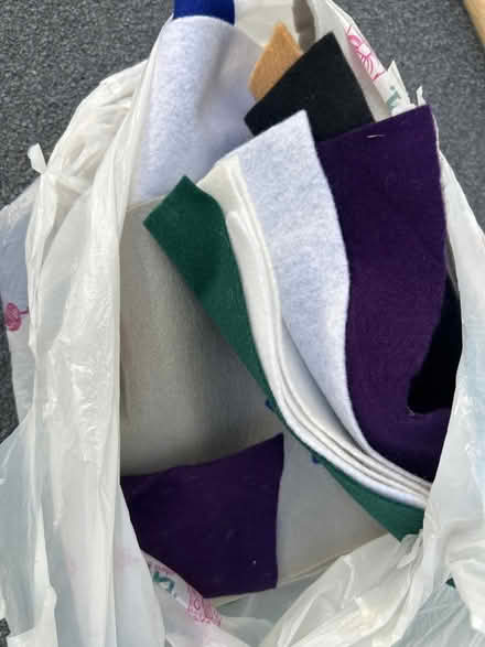 Photo of free Bag of felt (Walnut Creek) #2
