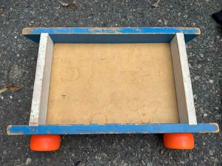 Photo of free Antique plays look wood blocks cart (belmont/watertown line) #3