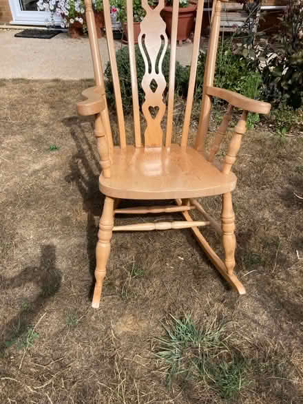 Photo of free Pine Rocking Chair. (Bourne PE10) #2