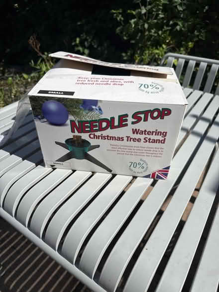 Photo of free Christmas tree stand (Royston SG8) #1