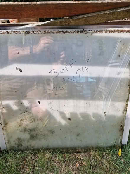 Photo of free Greenhouse glass 3mm 5 pieces (Cheltenham Hales Road GL52) #1