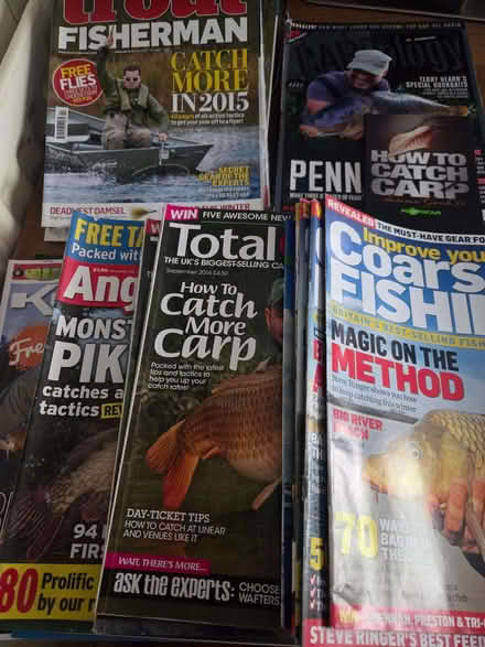 Photo of free Fishing Magazines (Sacriston DH7) #1