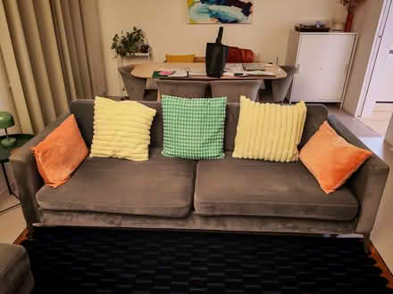 Photo of free 3 Seater sofa bed and footstool (N2) #4