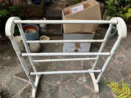 Photo of free Wooden towel rail (Upton CH2) #1