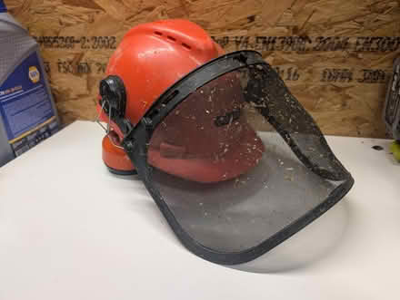 Photo of free Strimming safety helmet (West Farleigh ME15) #1