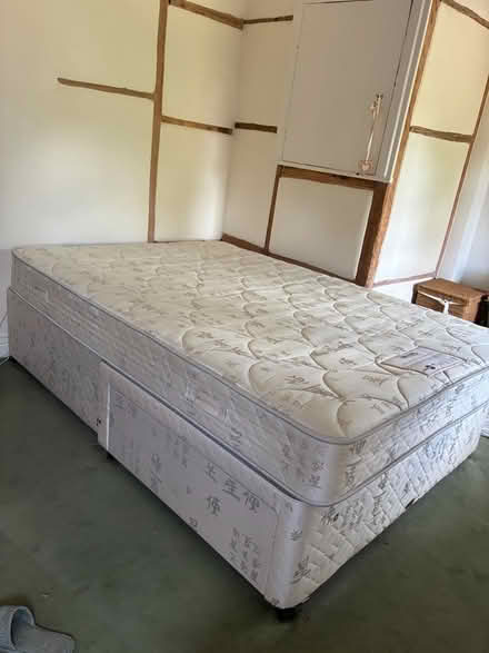 Photo of free Myers Double Bed base and mattress (Meole Brace SY3) #1
