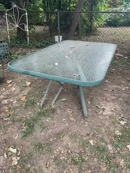 Photo of free Glass table (Burlington) #1
