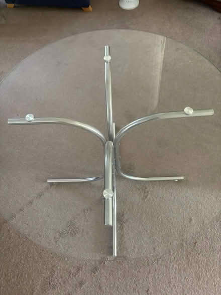 Photo of free Glass table and chairs (GU16) #2