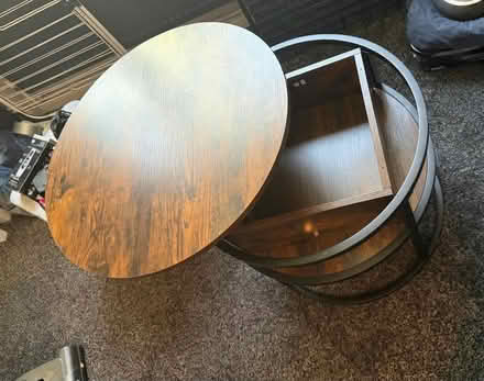 Photo of free Wood metal frame coffee table (M350lh) #2
