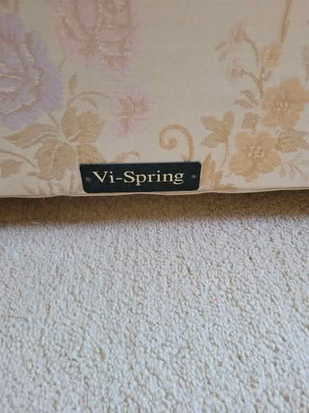 Photo of free Double Divan Base With Headboard (Frith Hill GU7) #2