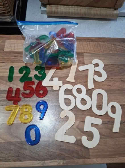 Photo of free Assorted Letters and Numbers (Shephall SG2) #1