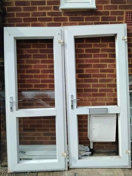 Photo of free UPVC Doors with Frame x2 (Welwyn Garden City AL7) #1