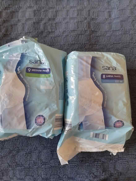 Photo of free Incontinence pads/pants (Dagenham RM8) #2