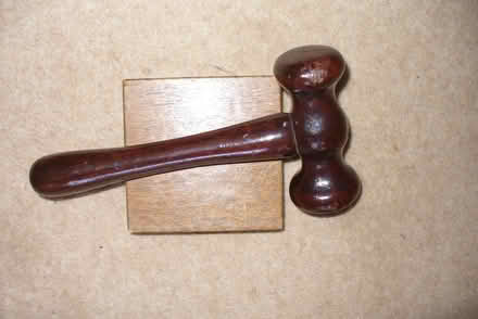 Photo of free Gavel and block (Far Bletchley MK3) #1