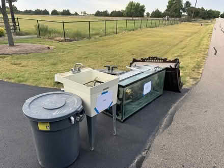 Photo of free Salt water fish tank/pump &twin bed (N Winningkoff rd ( Lucas tx)) #1