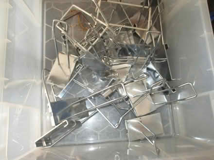 Photo of free chrome gridwall & brackets for shop (southsea PO4 0PB) #2