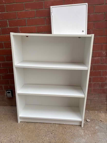 Photo of free White bookcase (Stannington S6) #1