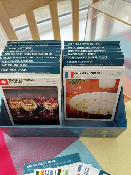 Photo of free Marguerite Patten's International Recipe Cards (Hingham NR9) #3