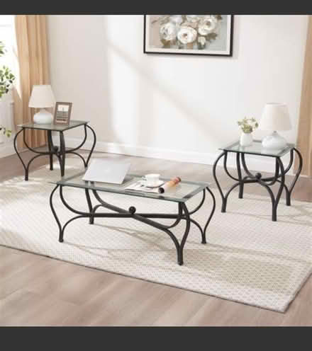 Photo of free Glass coffee table set (SW17 8AP) #1
