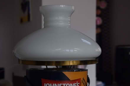 Photo of free Glass and brass lampshade (University Area RG1) #1