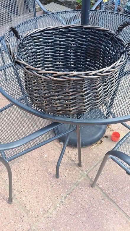 Photo of free Wooden hamper basket (Littlehaven) #1