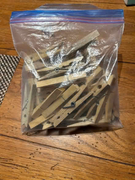 Photo of free Wooden clothes pins (Hunt Club/Conroy area) #1