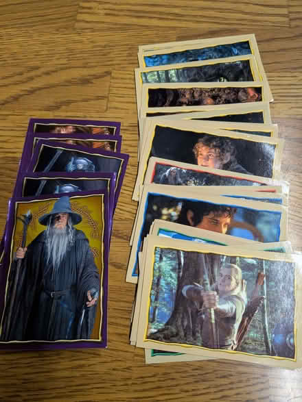 Photo of free Lord of the Rings stickers (Fellowship of the Ring) (Caversham Park RG4) #1