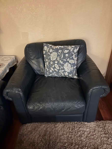 Photo of free Leather furniture and soft chair (95129 off Doyle Rd) #2
