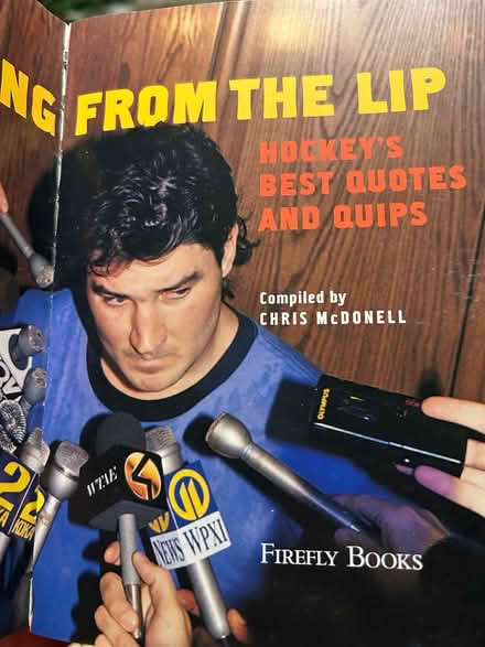 Photo of free Pocket book of hockey quotes/quips (Hunt Club/Conroy area) #2