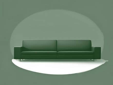 Photo of free brown 2 and three seater leather suite (Mirfield WF14) #1