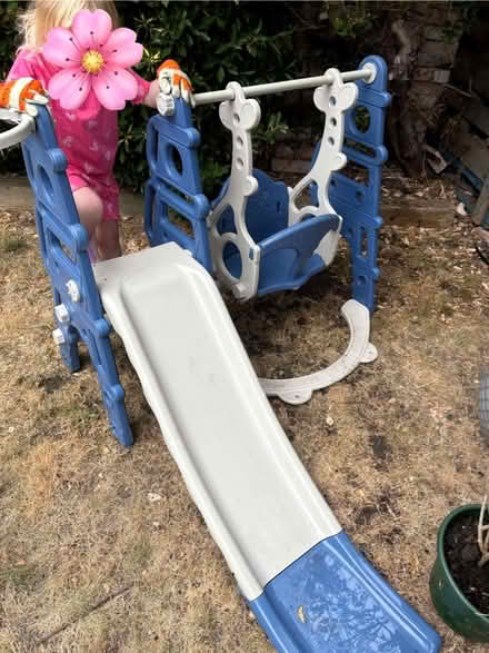 Photo of free Swing and slide set for under 3s (Merton SW19) #1