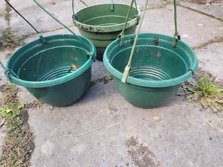 Photo of free Hanging pots (Shenley Fields B29) #2