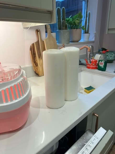 Photo of free 2 large church candles (Sydenham) #3