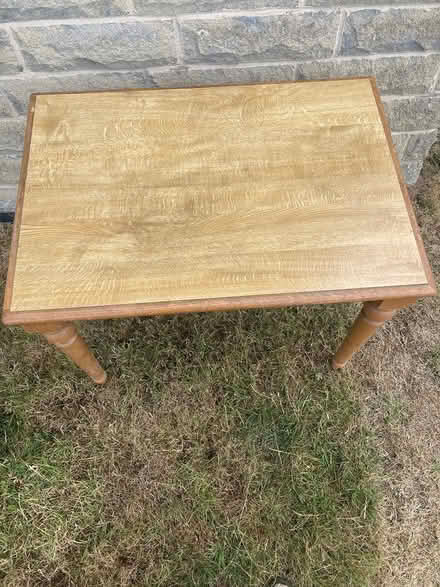 Photo of free Small solid pine table (Walkley S6) #2