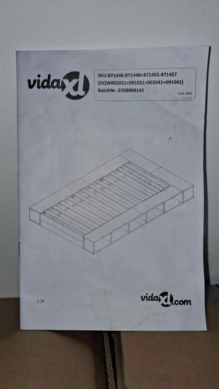Photo of free New Double Bed frame (Wandsworth SW18) #4