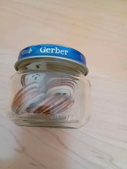 Photo of free Gerber Jar with Buttons (Vacaville) #1