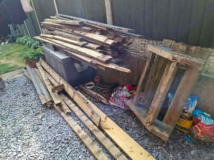 Photo of free Old timber decking and joists (Kilburn DE56) #1