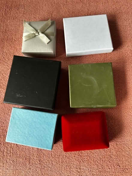 Photo of Small empty jewellery boxes (Knaresborough HG5) #1