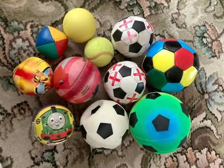 Photo of free 11 small balls (Southdown BA2) #1