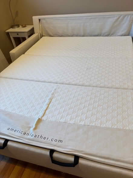 Photo of free American Leather sleeper sofa (Downtown Sunnyvale) #3
