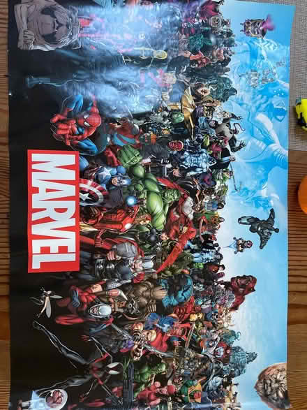 Photo of free 23”x34” Marvel poster (Aptos - Trout Gulch) #2
