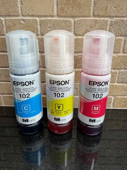 Photo of free Epson ink bottles, full (Blackburn AB21) #1