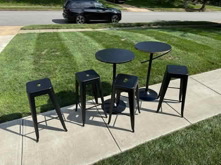 Photo of free Cocktail Tables/Bar Stools (Alexandria, VA) #2