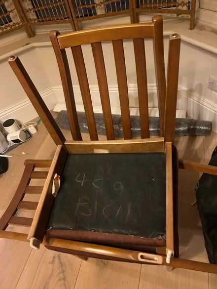Photo of free 6 mid-century dining chairs (Coulsdon South CR5) #4