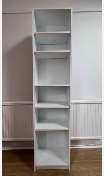 Photo of free White Bookcase Shelving Unit (West Derby L12) #1
