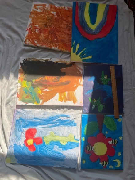 Photo of free 6 canvases for reuse (Kirkstall LS5) #1